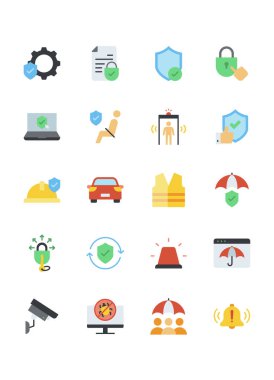 Güvenlik simgeleri, kalkan, koruma