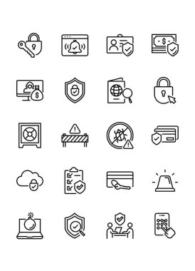 Güvenlik simgeleri, kalkan, koruma