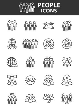 insan simgeleri, topluluk, takım