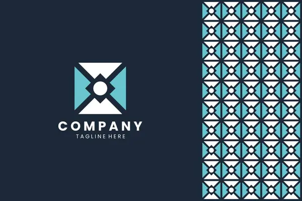 Soyut Logo Tasarımı Pattren Logo Şablonu