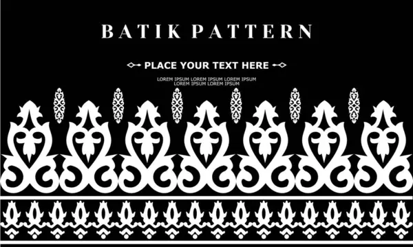 stock vector vector luxury and elegant traditional batik ornament pattern