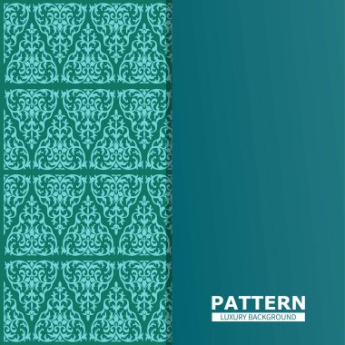 Batik Pattern Ornament Vector Illustration clipart