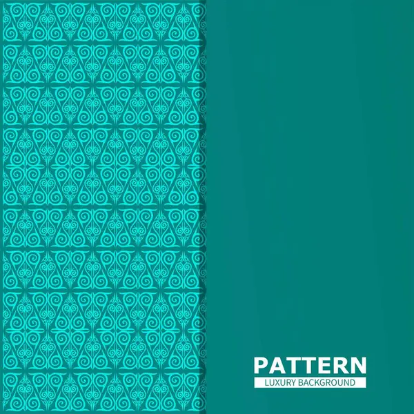 Batik Deseni Süs Vektörü İllüstrasyonu