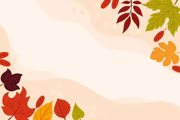 Yapraklı sonbahar arkaplanı. Kırmızı, turuncu, sarı yapraklı doğa arkaplanı