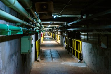 Itaipu Hidroelektrik Santrali - yağmurlu bir günde sızıntının görüntüsü - yüksek kaliteli fotoğraf