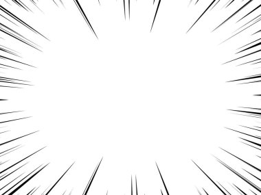 Yoğunlaştırılmış çizgilerin vektör illüstrasyonu