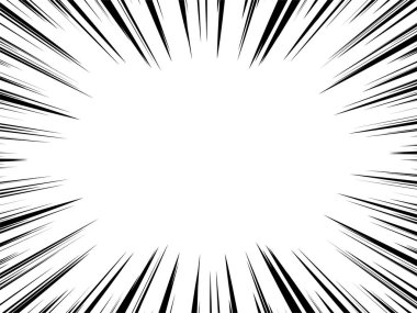 Yoğunlaştırılmış çizgilerin vektör illüstrasyonu