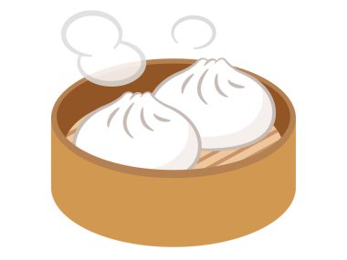 Et çöreğinin basit vektör illüstrasyonu