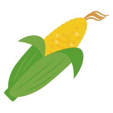 Mısırın basit vektör çizimi