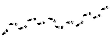 Ayı pençesi simgesi çizimi, basit vektör simgesi