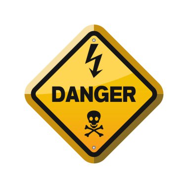 vektör sarı işareti 3