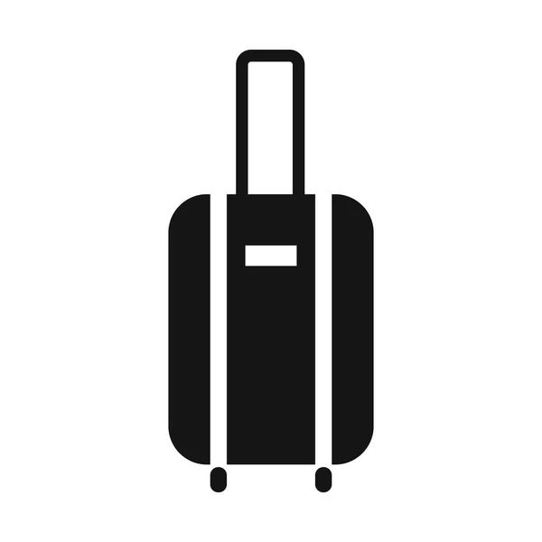 Vector Travel Suitcase Icon — Stock Vector