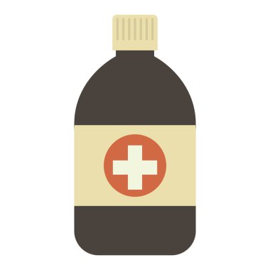 Basit vektör ilaç kavanozu-1