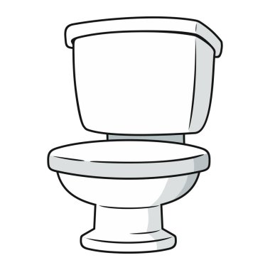 Basit vektör tuvalet simgesi-1