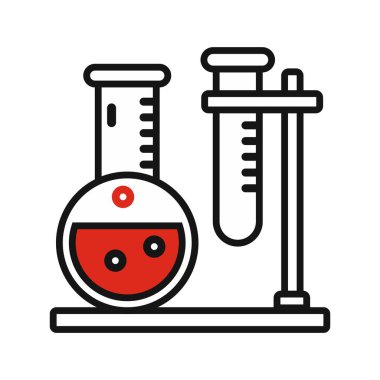vektör kimyasal matara-1
