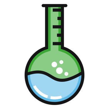 vektör kimyasal matara-8