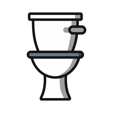 Basit vektör tuvalet simgesi-3