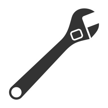 gaz anahtarı vektör simgesi beyaz arkaplanda izole edildi