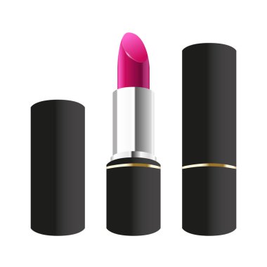 Beyaz arka plan üzerinde izole vektör ruj