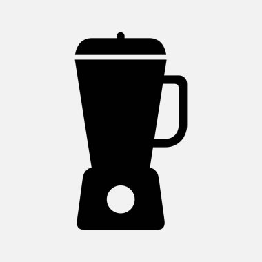 yiyecek karıştırıcı vektör simgesi beyaz arkaplanda izole edildi