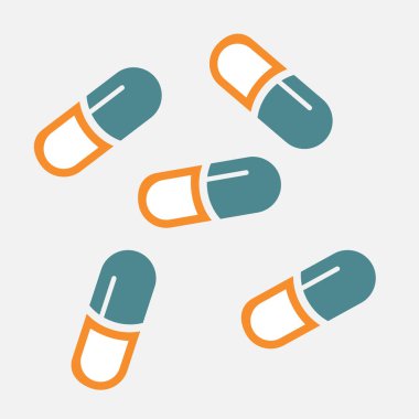 haplar vektör simgesi beyaz arkaplanda izole edildi