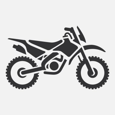 dağ bisikleti vektör simgesi beyaz arkaplanda izole