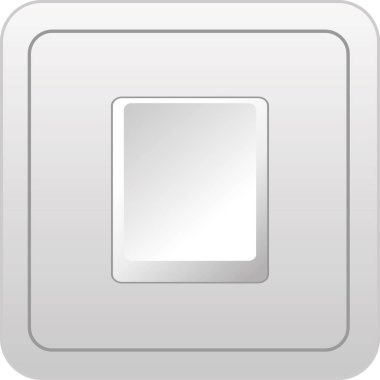 vektör elektrik soketi-2 beyaz arkaplanda izole edildi