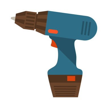 Beyaz arkaplanda izole edilmiş tornavida vektör simgesi