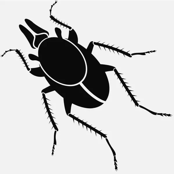 stock vector insect vector icon isolated on white background