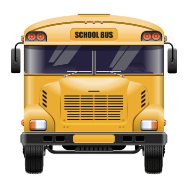 okul yolu vektör simgesi beyaz arkaplanda izole edildi