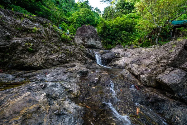 Hermosas Cascadas Maribiina Bato Catanduanes Filipinas — Foto de Stock