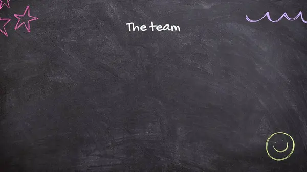 Proje sunumunuz için karatahta arka planı