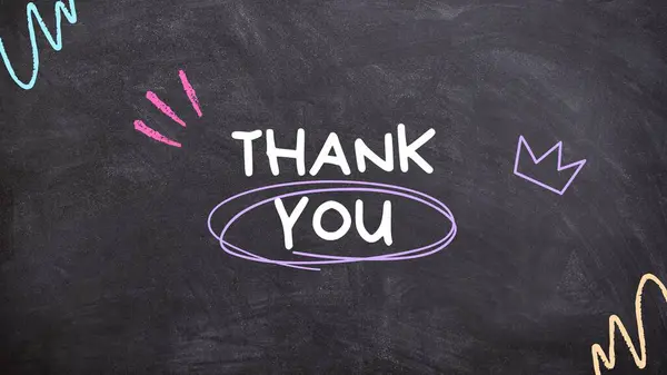 Proje sunumunuz için karatahta arka planı