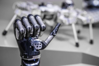 Robotik eller endüstriyel mekanizma otomobil, otomatik şanzıman motor parçaları 