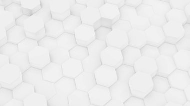 Perspektif çizimi ile 3d küp bloklar dikdörtgen