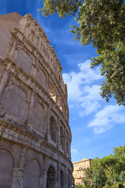 Roma Talya Daki Colosseum Manzarası — Stok fotoğraf