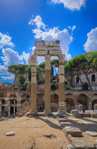 stock image View of Imperial Forum of Caesar in Rome, Italy.