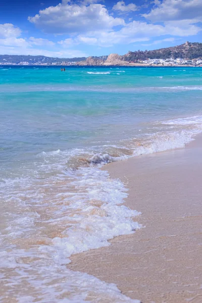 Plaża Rivabella Salento Apulia Włochy — Zdjęcie stockowe
