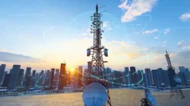 5G baz istasyonu ağ iletişim uygulaması