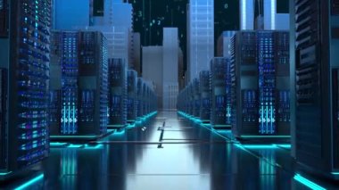Cloud Computing and Big Data Computer Room Servers