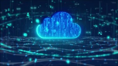 Bulut Hesaplama ve Veri Aktarımı Konsepti