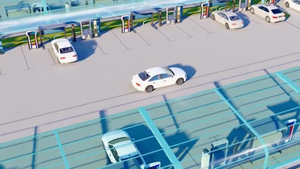 Neue Umweltfreundliche Energiesparende Smart Elektrofahrzeuge Stock-Filmmaterial
