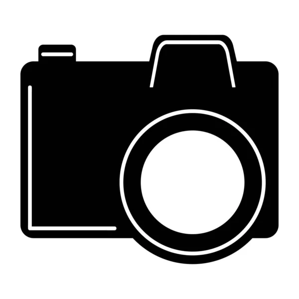 Icon Camera Digital Photo Camera Vector Icon Web Design — Stock Vector
