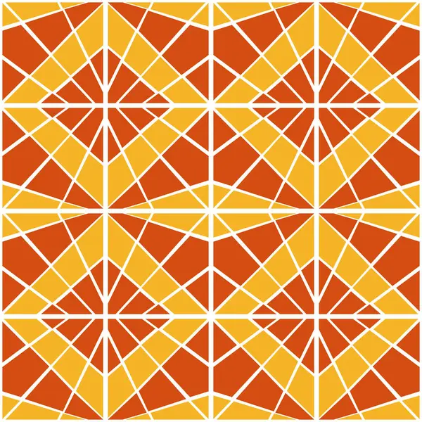 Абстрактный Фон Линиями Векторный Шаблон Разбитое Стекло Мозаика Бесшовный Геометрический — стоковый вектор