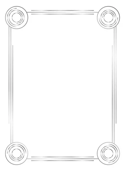 Gümüş metal çerçeve beyaza izole edilmiş. Metin, sertifika, resim, diploma teknolojileri, yenilikler, modernite, mikro devre için vektör çerçevesi