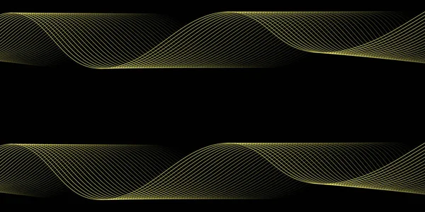 Abstraktní Pozadí Vlnami Pro Prapor Střední Velikost Banneru Pozadí Vektoru — Stockový vektor
