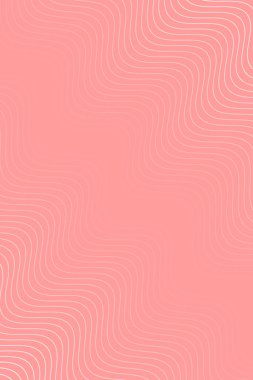 Pankart dalgalarıyla soyut arkaplan. Standart poster boyutunda. Çizgileri olan vektör arkaplanı. Tasarım elementi izole edildi. Kırmızı gradyan. Broşür, kitapçık. Yaz, bahar. Anneler Günü