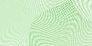 Çizgiler ve ızgara ile soyut arkaplan. Orta boy pankart. Tasarım elementi. Broşür, broşür, broşür, broşür, poster için vektör arkaplan. Yeşil renk. Yaz, eko, doğa.