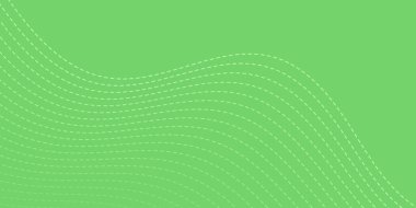 Çizgiler ve çizgiler ile soyut bir arkaplan. Orta boy pankart. Tasarım elementi. Broşür, broşür, broşür, broşür, poster için vektör arkaplan. Yeşil renk. Yaz, eko, doğa.