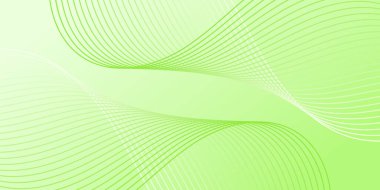 Çizgiler ve ızgara ile soyut arkaplan. Orta boy pankart. Tasarım elementi. Broşür, broşür, broşür, broşür, poster için vektör arkaplan. Yeşil gradyan. Yaz, eko, doğa.